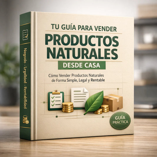 Guía para Vender Productos Naturales desde Casa